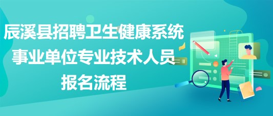 懷化市辰溪縣招聘衛(wèi)生健康系統(tǒng)事業(yè)單位專業(yè)技術(shù)人員報名流程