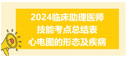 心電圖的形態(tài)及疾病